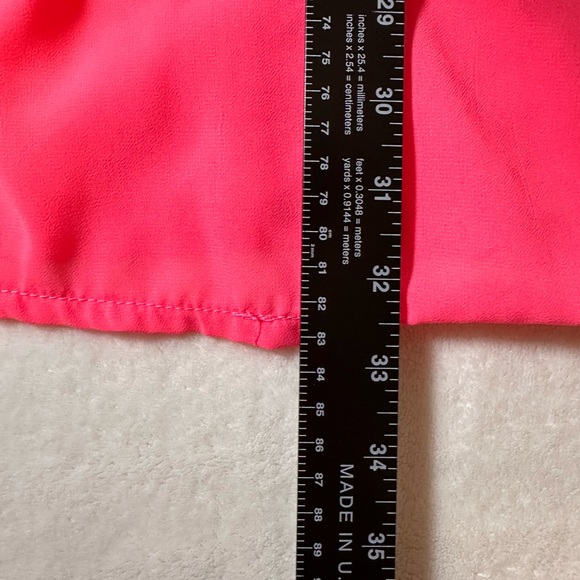 Sundress Over Bathing Suit Coverup Neon Pink Large - Picture 7 of 8